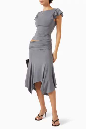 Soffiano Top in Matte-jersey