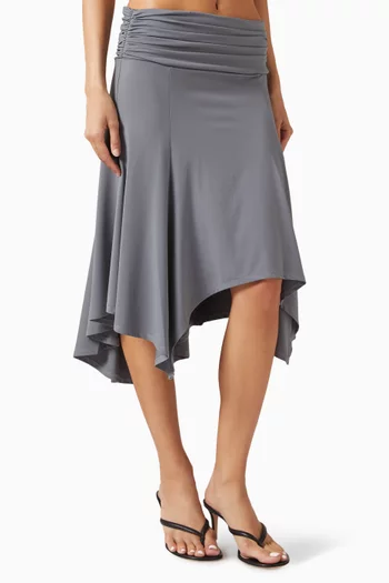 Soffiano Handkerchief Skirt