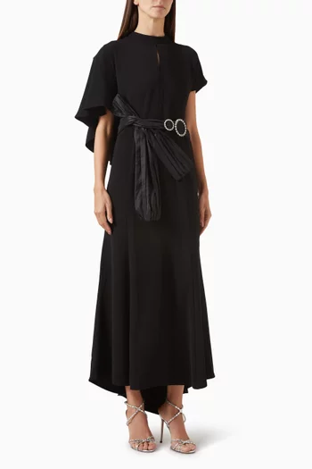 Belted Midi Dress