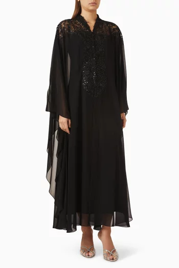 Cape Abaya in Chiffon