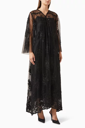Beaded Abaya