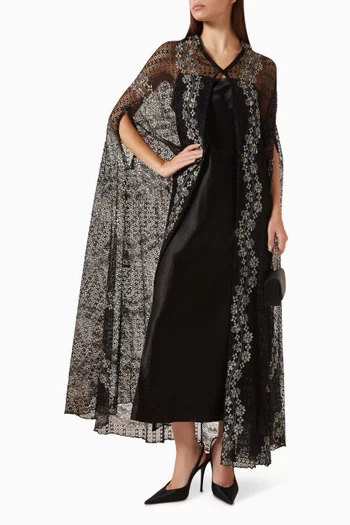Dantelle Embellished Abaya