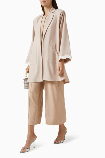 4-piece Jacket Set in Cotton