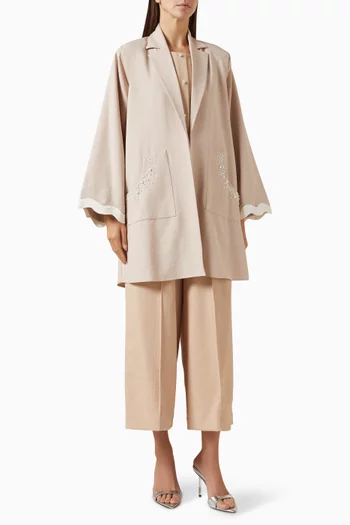 4-piece Jacket Set in Cotton