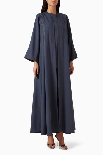 4-piece Abaya Set in Cotton