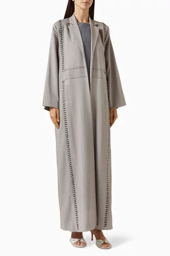 4-piece Abaya Set in Cotton