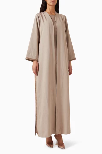 Abaya & Dress Set in Linen