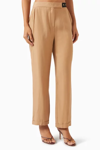 بنطال بحزام مودال