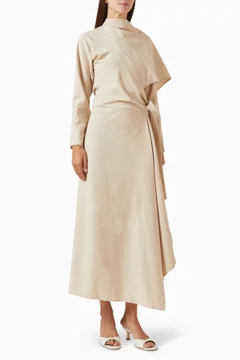 Issa Shawl Dress