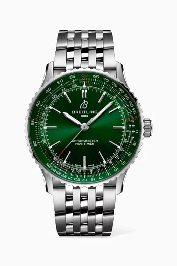 Navitimer Automatic Stainless Steel Watch, 41mm