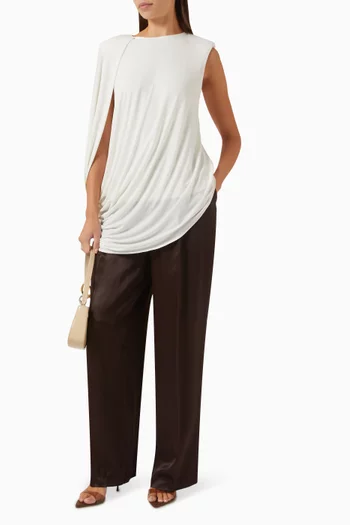 بلوزة بدرابيه