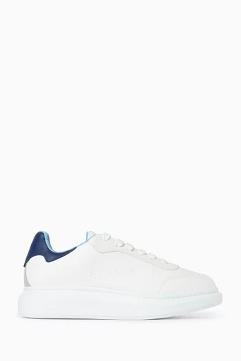 Oversized Sneakers in Leather