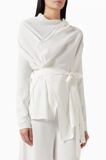 Loren Wrap Top