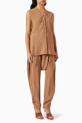 Co-ord Set in Viscose-cupro