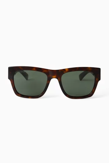 Square Sunglasses in Acetate