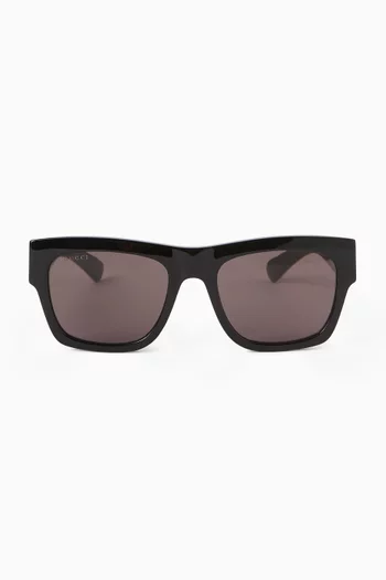 Gucci Square Sunglasses in Acetate