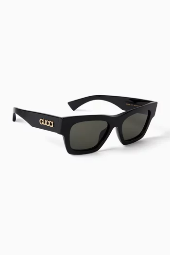 Miami Square-frame Sunglasses in Acetate