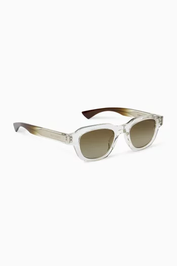 SL 791 Irregular Sunglasses in Acetate