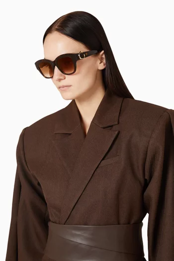 Oversized Sunglasses in Acetate