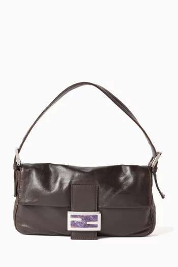 حقيبة مستطيلة من الألفينيات جلد