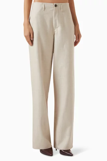 Double Pants in Virgin Wool