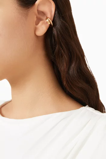 Loom Single Ear Cuff in 14kt Gold Vermeil