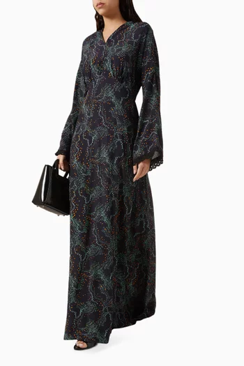 Darla Printed Maxi Dress