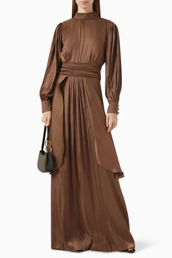 Romy Draped Maxi Dress