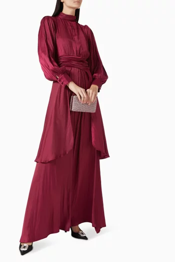Romy Draped Maxi Dress