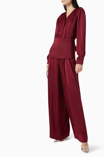 Audra Detachable Corset Jumpsuit