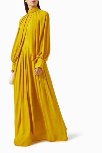 Elaine Draped Maxi Dress