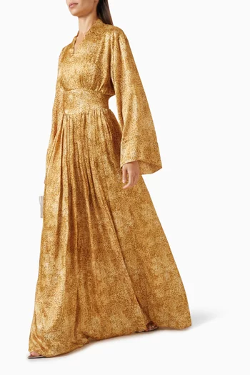 Meyra Printed Maxi Dress