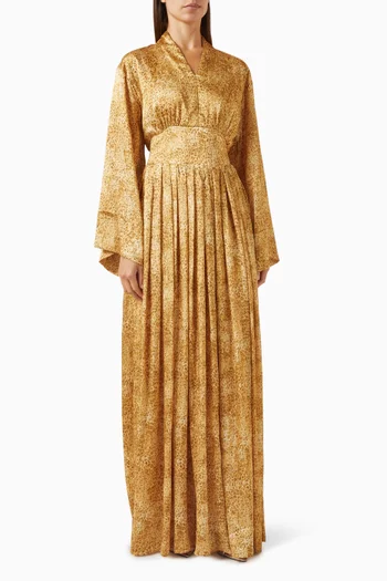 Meyra Printed Maxi Dress