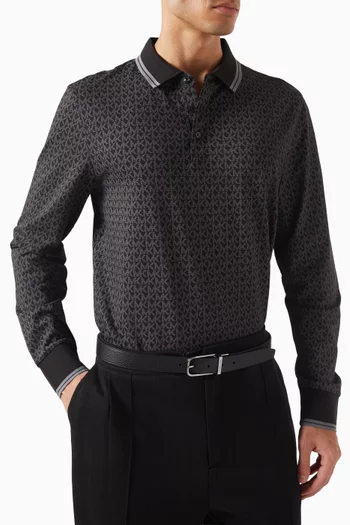 حزام بوجهين جلد