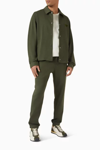 Logo Jacket in Cotton-blend