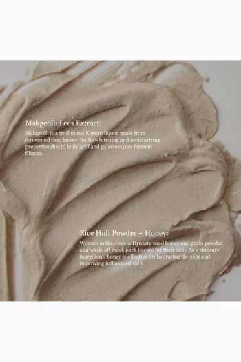 Ground Rice And Honey Glow Mask, 150ml