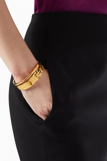 Cassandre Double Cuff Bracelet