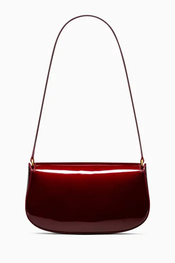 Mini Voltaire Shoulder Bag in Patent Leather