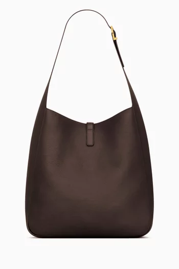 Large Le 5 À 7 Shoulder Bag in Leather