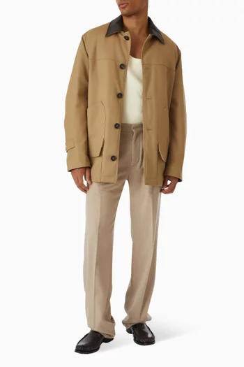 Field Jacket in Wool-blend