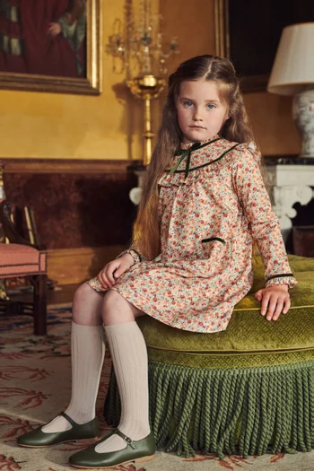 Alita Empire Dress in Cotton