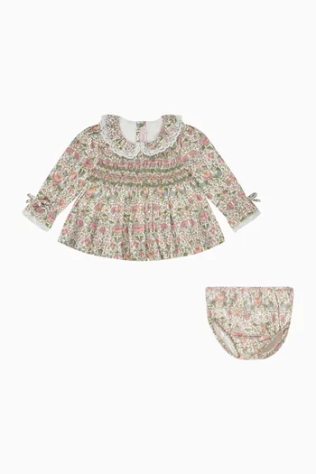 طقم ميلا بكشكش يدوي