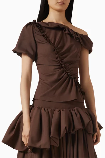 Dream Shirt in Crepe Georgette