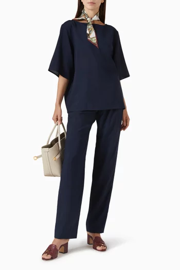 Sam Straight-fit Pants in Breeze Wool