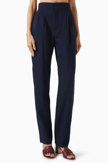 Sam Straight-fit Pants in Breeze Wool