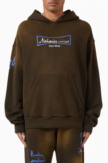 Surf Shop Hoodie in Cotton