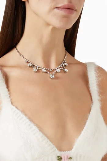 Crystal-embellished Necklace