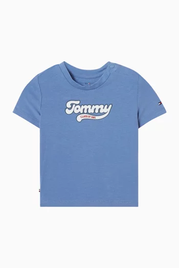 Varsity T-shirt in Cotton