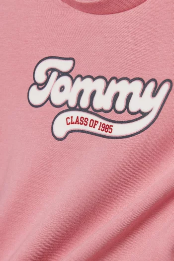 Varsity T-shirt in Cotton