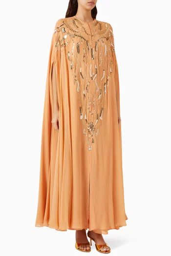 Embellished Kaftan in Georgette
